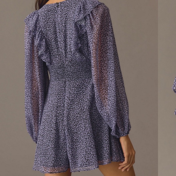 New HUTCH LONG-SLEEVE DEEP-V ROMPER - Picture 3 of 7